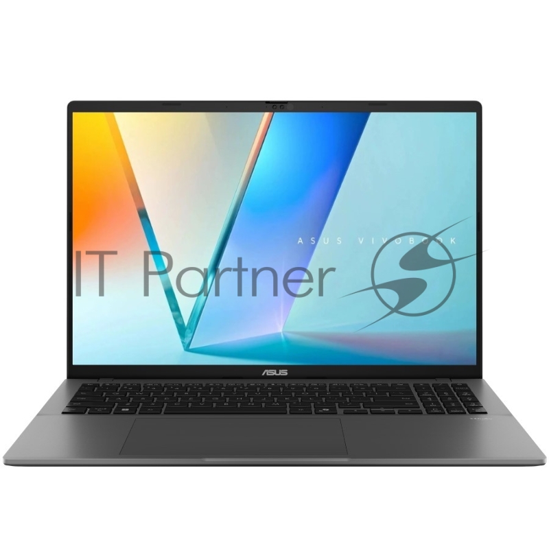 Ноутбук ASUS VivoBook S16 S3607CA-SH164/16/OLED/Intel Core Ultra 5 225H/16GB/512GB SSD/Intel Arc/Windows 11 Pro/серый/1.7kg