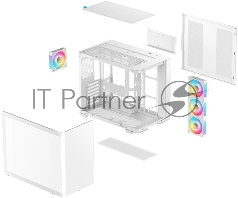 Корпус для ПК Deepcool CG530U 4F WH