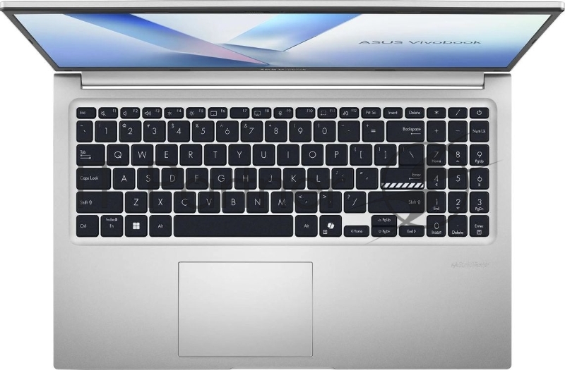 Ноутбук Asus Vivobook 15 M1502NAQ-BQ272/15.6/IPS/AMD Ryzen 5 150/16Gb/512Gb SSD/AMD Radeon 660M/Windows 11 Pro/серебристый/1.7kg