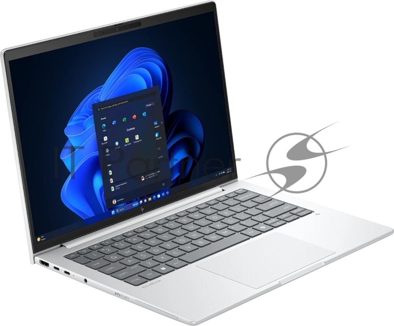 Ноутбук HP EliteBook 8Gi 14 AI/14/IPS/Intel Core Ultra 5 228V/32768Mb/512Gb SSD/Intel Arc Graphics 130V/DOS/серебристый/1.46kg