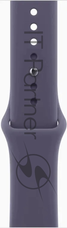 Смарт-часы Apple Watch Series 11 A3333 46мм корп.серебристый Sport Band рем.фиолетовый разм.брасл.:M/L (MEVA4AF/A)