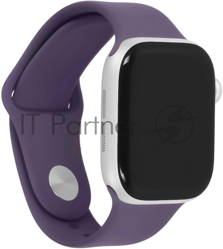 Смарт-часы Apple Watch Series 11 A3331 42мм корп.серебристый Sport Band рем.фиолетовый разм.брасл.:M/L (MEU74AF/A)