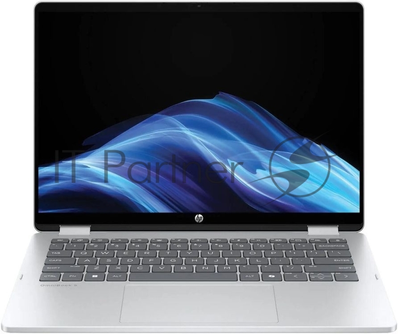 Ноутбук HP Omnibook 5 Flip 14-FP0023DX/14.1/IPS/Intel Core 7 150U/16Gb/512 SSD/Intel Graphics/Windows 11 Home/серебристый/1.4kg