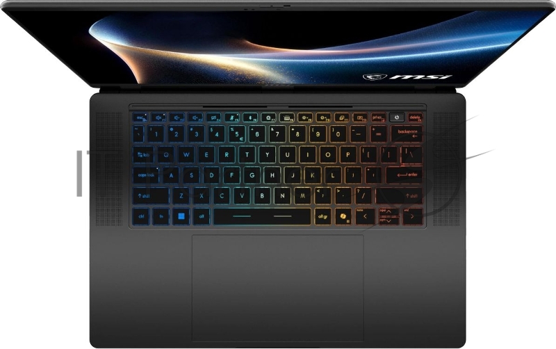 Ноутбук MSI Stealth 16 AI+ B3WI-012RU/16/OLED/Intel Core Ultra 9 386H/32Gb/1Tb SSD/NVIDIA GeForce RTX5080 16Gb/Windows 11 Home/черный/1.99kg