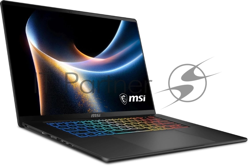 Ноутбук MSI Stealth 16 AI+ B3WI-012RU/16/OLED/Intel Core Ultra 9 386H/32Gb/1Tb SSD/NVIDIA GeForce RTX5080 16Gb/Windows 11 Home/черный/1.99kg