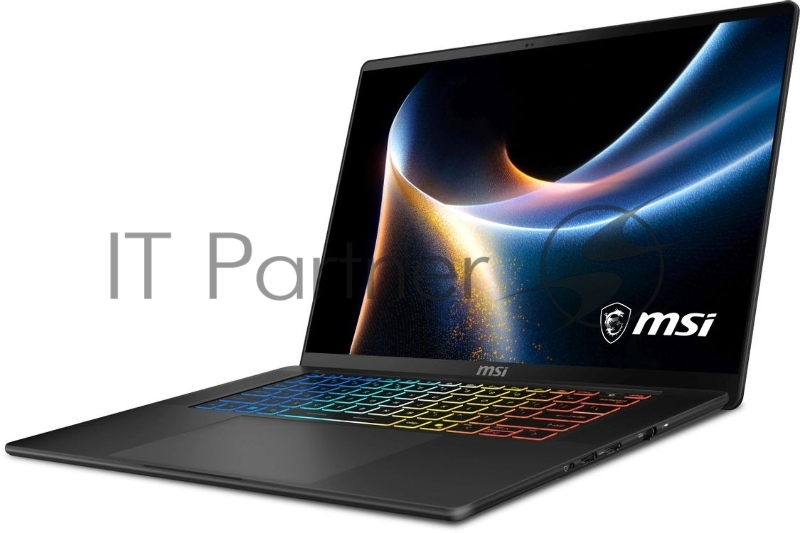 Ноутбук MSI Stealth 16 AI+ B3WI-012RU/16/OLED/Intel Core Ultra 9 386H/32Gb/1Tb SSD/NVIDIA GeForce RTX5080 16Gb/Windows 11 Home/черный/1.99kg