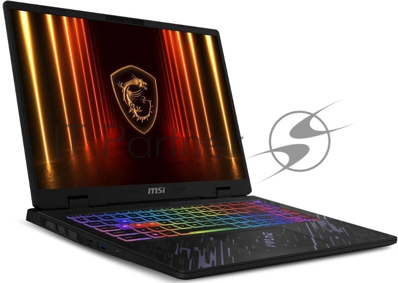 Ноутбук MSI Pulse A16 AI+ C3HWFKG-031XRU/16/IPS/AMD Ryzen AI 7 350/32Gb/1Tb SSD/NVIDIA GeForce RTX 5060 8Gb/DOS/черный/2.5kg