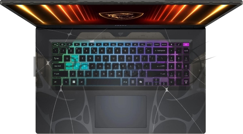 Ноутбук MSI Cyborg A17 AI B2HWEKG-047XRU/17.3/IPS/AMD Ryzen 7 260/16Gb/512Gb SSD/NVIDIA GeForce RTX5050 8Gb/Windows 11 Pro/черный/2.5kg