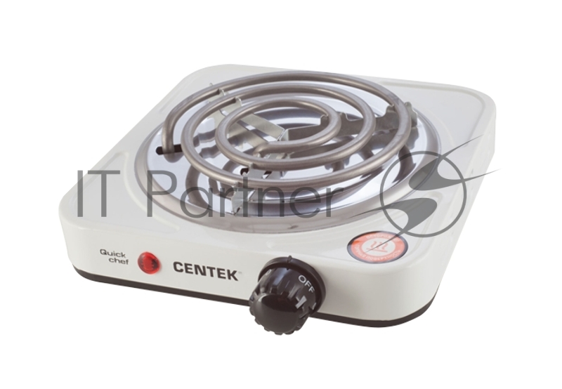 Плита настольная электрическая Centek CT-1508 белый
