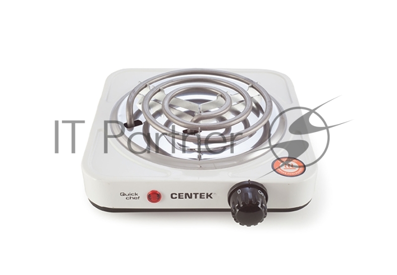 Плита настольная электрическая Centek CT-1508 белый