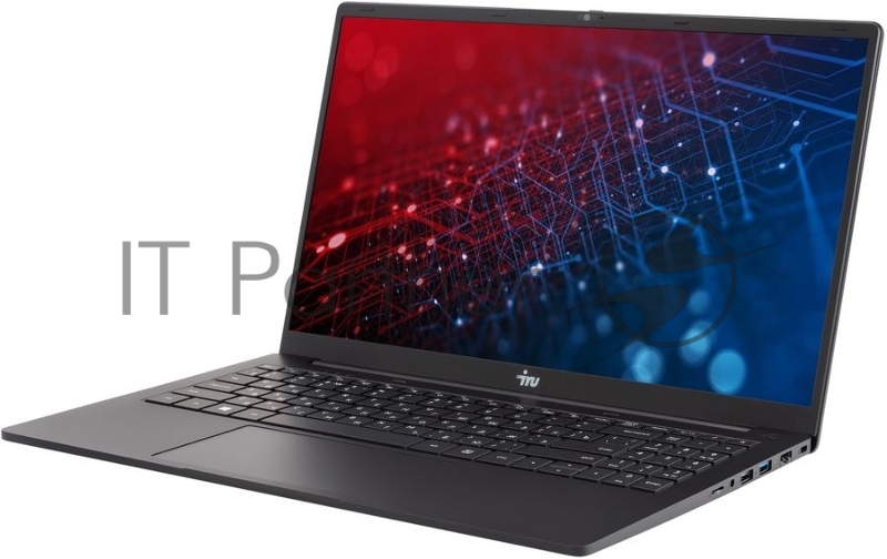 Ноутбук IRU Strato 15ALID4 Core i5 1334U 8Gb SSD256Gb Intel UHD Graphics 15.6 IPS FHD (1920x1080) без ОС black WiFi BT Cam 6000mAh (2168026)