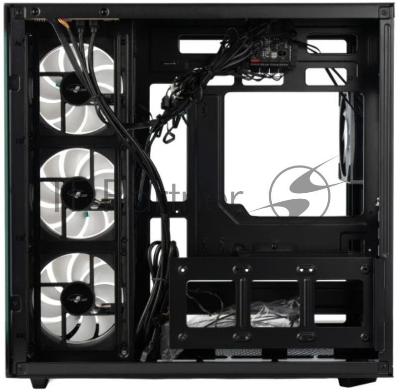 Корпус eATX Eurocase M430ZАF M430ZF 2ARGB 3_0_2 BLACK черный