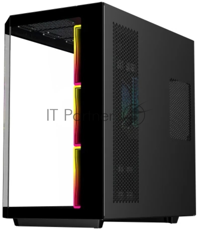 Корпус eATX Eurocase M430ZАF M430ZF 2ARGB 3_0_2 BLACK черный