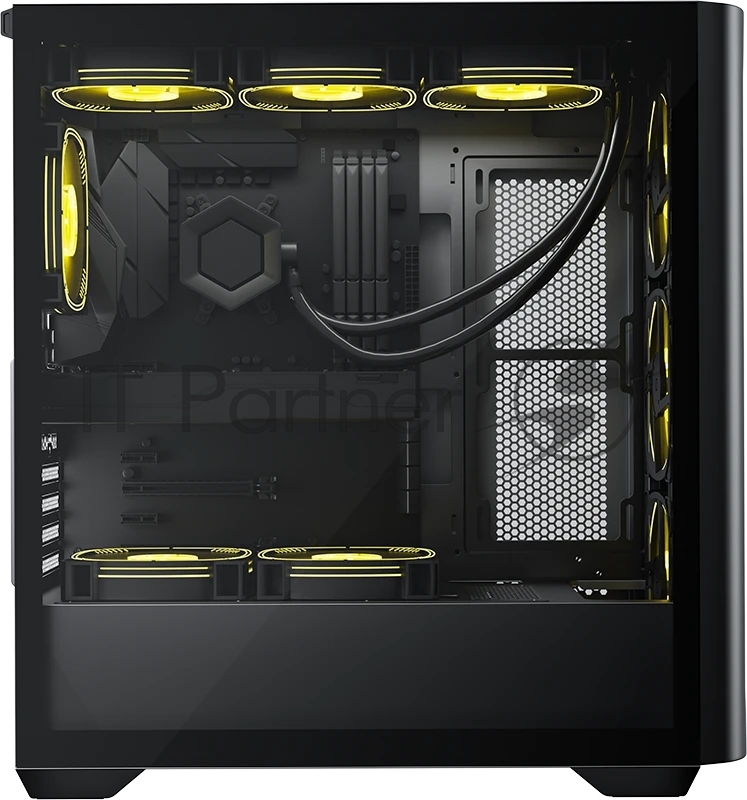 Корпус Formula Air Power G3 Plus черный без БП ATX 5x120mm 3x140mm 1xUSB3.0 audio bott PSU