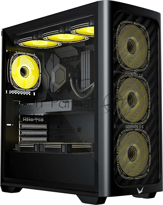 Корпус Formula Air Power G3 Plus черный без БП ATX 5x120mm 3x140mm 1xUSB3.0 audio bott PSU