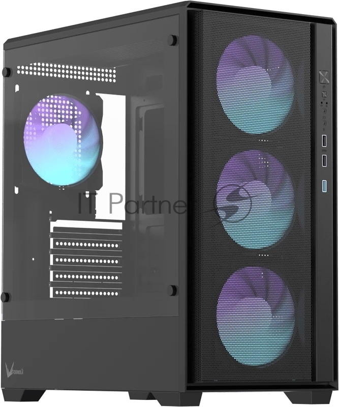 Корпус для компьютера FORMULA ATX Air Mesh G5 Black