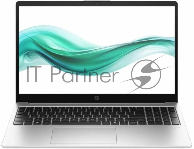 Ноутбук HP 250R G10/15.6/IPS/Intel Core 3 100U/8Gb/512Gb SSD/Intel Graphics/noOS/серебристый/1.59
