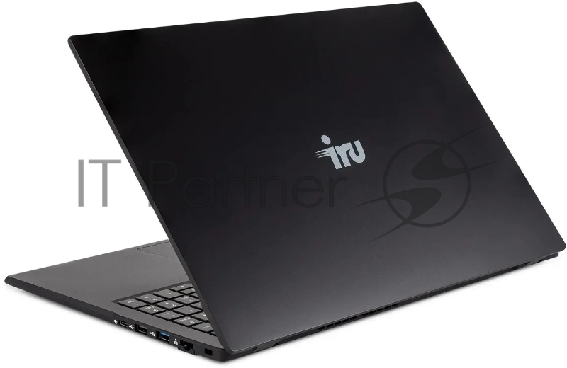Ноутбук IRU Planio 15ING N-series N100 16Gb SSD512Gb Intel UHD Graphics 15.6 IPS FHD (1920x1080) FreeDOS black WiFi BT Cam 6000mAh (2140844)