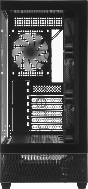 Компьютерный корпус Accord ACC-ZA11B AR черный без БП ATX 1xUSB2.0 2xUSB3.0 audio bott PSU