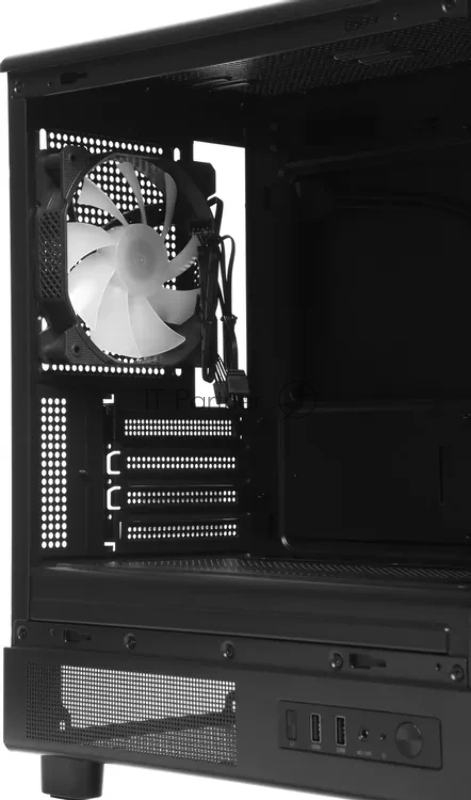 Компьютерный корпус Accord ACC-ZM3B черный без БП mATX 2xUSB2.0 1xUSB3.0 audio bott PSU