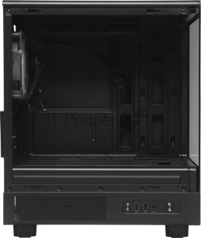 Компьютерный корпус Accord ACC-ZM3B черный без БП mATX 2xUSB2.0 1xUSB3.0 audio bott PSU