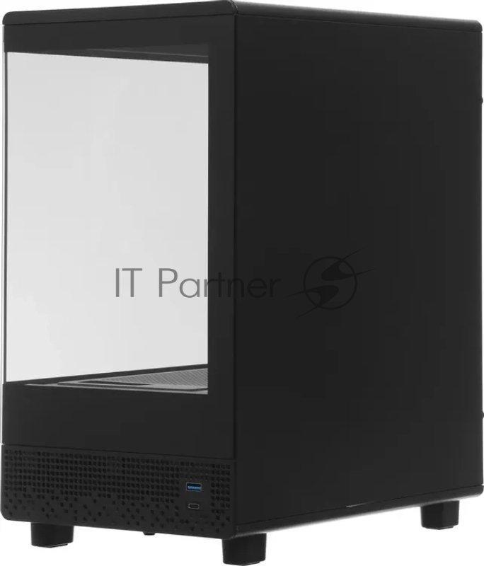 Компьютерный корпус Accord ACC-ZM3B черный без БП mATX 2xUSB2.0 1xUSB3.0 audio bott PSU