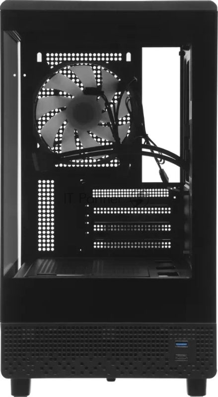 Компьютерный корпус Accord ACC-ZM3B черный без БП mATX 2xUSB2.0 1xUSB3.0 audio bott PSU