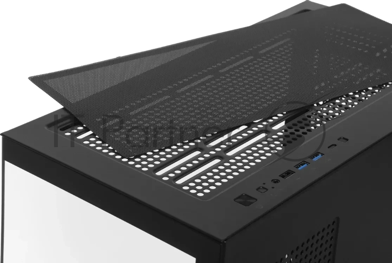 Компьютерный корпус Accord ACC-ZA11B черный без БП ATX 1xUSB2.0 2xUSB3.0 audio bott PSU