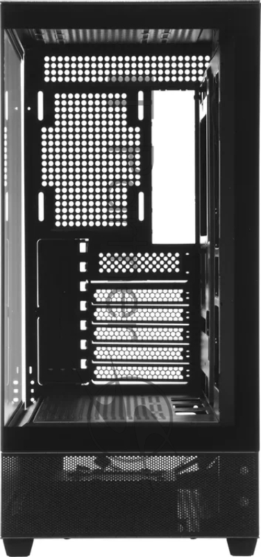 Компьютерный корпус Accord ACC-ZA11B черный без БП ATX 1xUSB2.0 2xUSB3.0 audio bott PSU