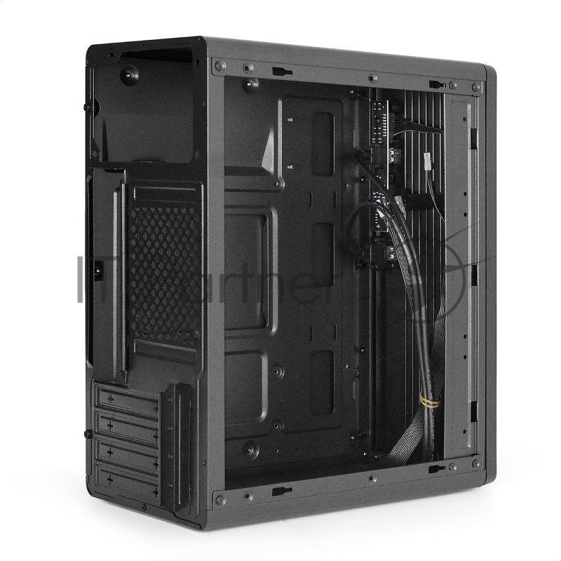 Корпус Minitower ExeGate BAA-503U2-UNS450 (mATX, БП UNS450 с вент. 12см, 1*USB+2*USB3.0, HD Audio, черный)