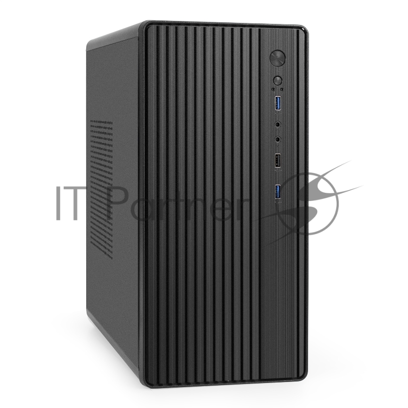 Корпус Minitower ExeGate BAA-503U2-UNS450 (mATX, БП UNS450 с вент. 12см, 1*USB+2*USB3.0, HD Audio, черный)