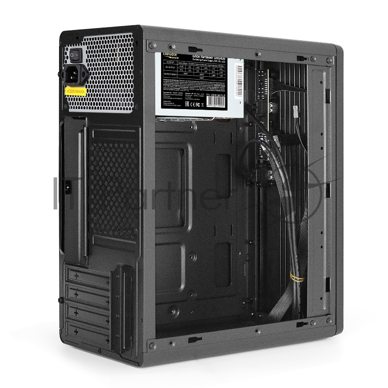 Корпус Minitower ExeGate BAA-503U2-UNS400 (mATX, БП UNS400 с вент. 12см, 1*USB+2*USB3.0, HD Audio, черный)