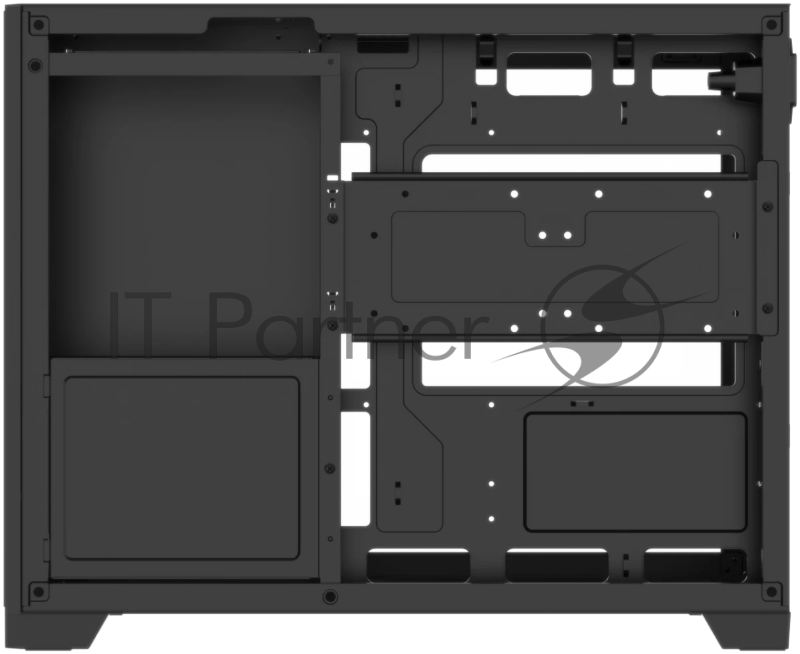 Корпус Formula Air Mesh G6 Plus AR черный без БП mATX 9x120mm 1xUSB3.0 audio