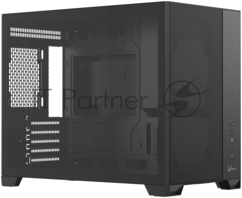 Корпус Formula Air Mesh G6 Plus AR черный без БП mATX 9x120mm 1xUSB3.0 audio