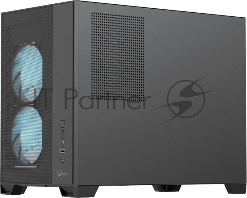 Корпус Formula Air Mesh G6 Plus AR черный без БП mATX 9x120mm 1xUSB3.0 audio