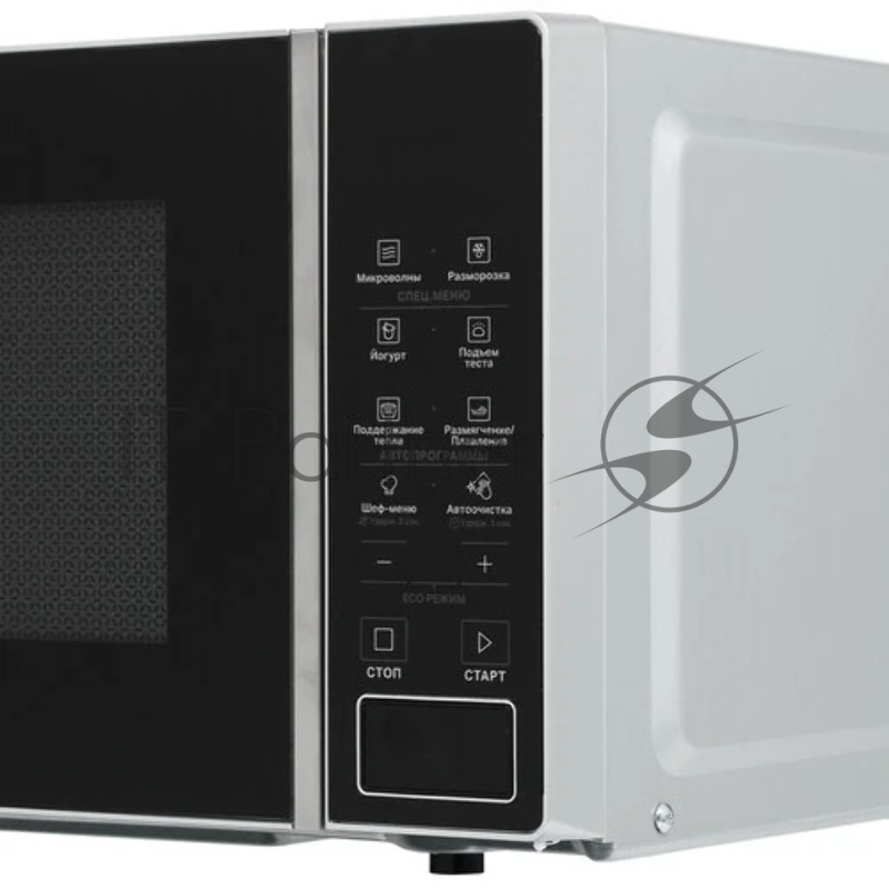 Микроволновая печь Hotpoint MWHA 201 SB серебристый, 20 л, 700 Вт, переключатели — сенсор