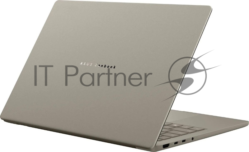 Ноутбук Asus Zenbook 14 UX3407NA-QD100W/14/OLED/Qualco Snapdragon X2 Elite/32Gb/1Tb SSD/Qualcomm Adreno/Windows 11 Home/бежевый/0.99kg