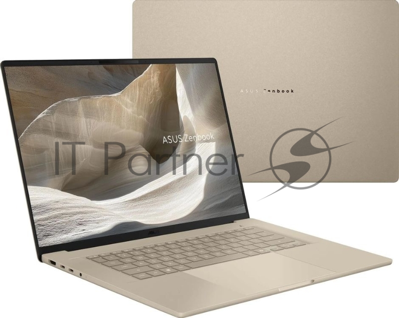 Ноутбук Asus Zenbook A16 UX3607OA-SQ020W/16/OLED/Qualco Snapdragon X2 Elite Extreme/48Gb/1Tb SSD/Qualcomm Adreno/Windows 11 Home/бежевый/1.2kg