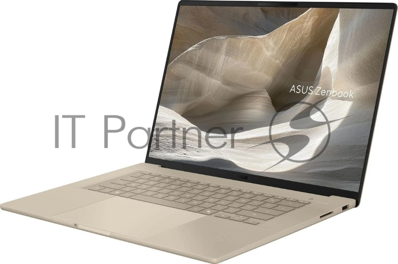 Ноутбук Asus Zenbook A16 UX3607OA-SQ020W/16/OLED/Qualco Snapdragon X2 Elite Extreme/48Gb/1Tb SSD/Qualcomm Adreno/Windows 11 Home/бежевый/1.2kg