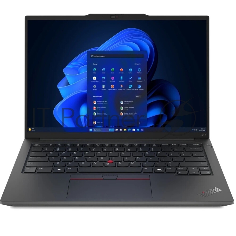 Ноутбук Lenovo ThinkPad E14 G6/14/IPS/Intel Core Ultra 5 125U/16Gb/512Gb SSD/Intel Graphics/без ОС/черный/1.42kg