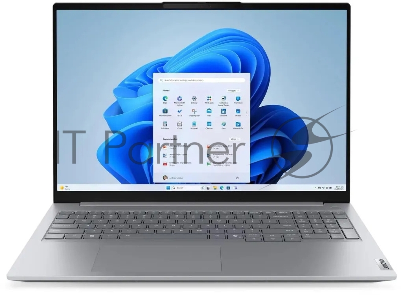 Ноутбук Lenovo Thinkbook 16 G9 IRL/16/IPS/Intel Core 7 240H/32Gb/1Tb SSD/Intel Graphics/Windows 11 Pro/серый/1.75kg