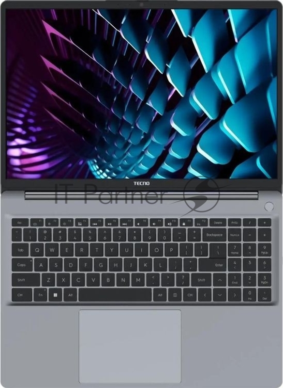 Ноутбук Tecno MegaBook K16SAA Core i5 13420H 8Gb SSD512Gb Intel UHD Graphics 16 IPS WUXGA (1920x1200) Windows 11 Home grey WiFi BT Cam 6060mAh (71005000618)