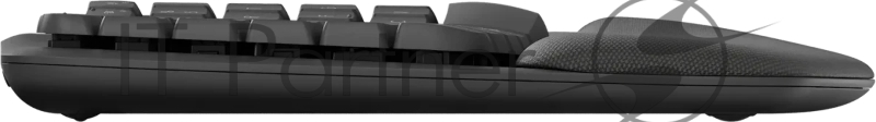 Клавиатура Logitech Wave Keys графитовый USB беспроводная BT/Radio slim Ergo LED (подставка для запястий) (920-012319)