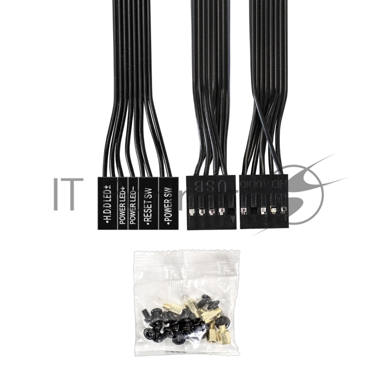 Корпус Minitower ExeGate BAA-503 (mATX, без БП, 2*USB, HD Audio, черный)