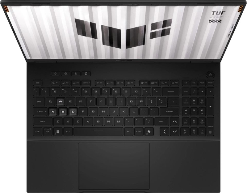 Ноутбук ASUS TUF F16 FX608JHR-RV142/16/IPS/Intel Core i5 14450HX/32Gb/512Gb SSD/NVIDIA GeForce RTX 5050 8Gb/Windows 11 Pro/серый/2.2kg