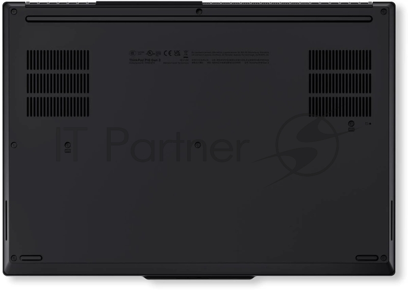 Ноутбук ThinkPad P16 Gen 3 16 WQUXGA (3840x2400) IPS 800N, Ultra 7 255HX, 2x32GB DDR5, 2TB SSD M.2, NVIDIA RTX PRO 3000 12GB GDDR7, WiFi7, BT, TPM2, FPR, 99.9Wh, 180W USB-C, Win 11 Pro, 1Y