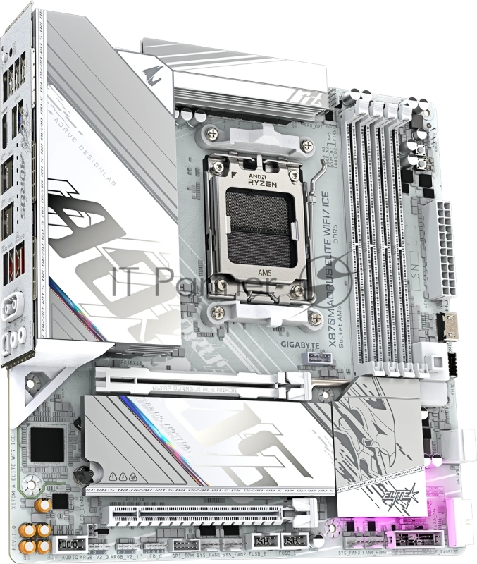 Материнская плата Gigabyte X870M A ELITE WF7 ICE