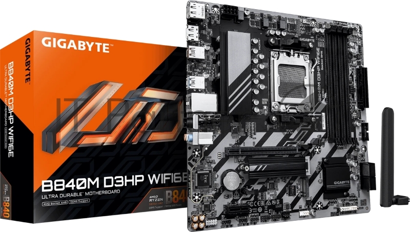 Материнская плата Gigabyte B840M D3HP WF6E