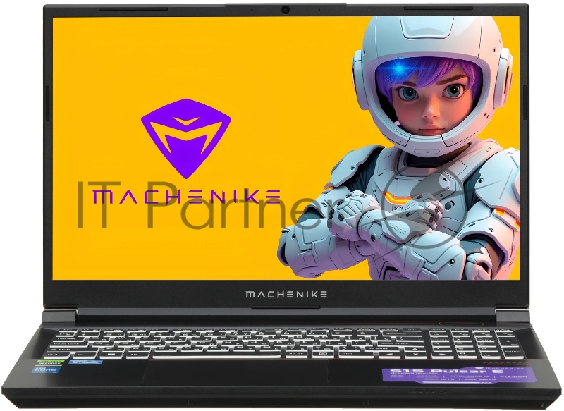 Ноутбук Machenike S15 Pulsar S/15.6/IPS/Intel Core i5-12450H/16Gb/512Gb SSD/NVIDIA GeForce RTX 4050/без ОС/черный/2.5kg