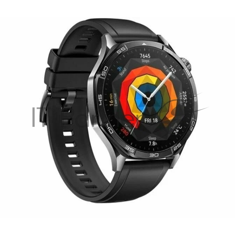 Умные часы Huawei Watch GT 5, 1.43 AMOLED, Bluetooth, NFC, GPS, IP69K, черный